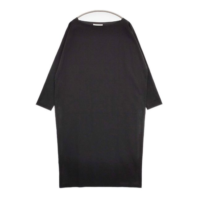 YAECA 12784 コットンリネン ワンピース ブラック レディース ヤエカ【中古】5-1124M∞