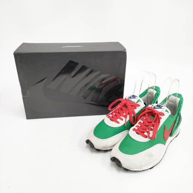 NIKE/UNDERCOVER WMNS DAYBREAK UNDERCOVER 27.5cm スニーカー グリーン ホワイト メンズ ナイキ/アンダーカバー【中古】5-1125G◎