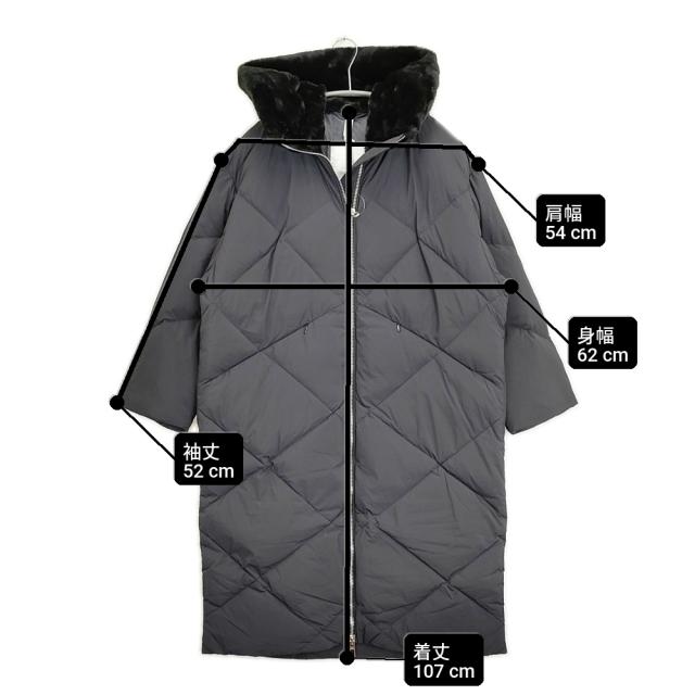 DUNO JENNA APRICA ジェンナ サイズ40/S ダウンコート 25AW ブラック レディース デュノ【中古】6-0309A♪_8