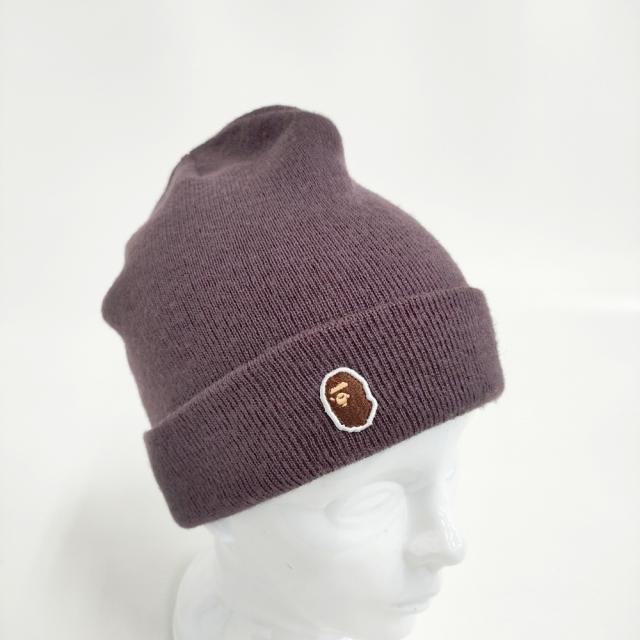 BAPE/A BATHING APE アクリルビーニー ニット帽 001CPH701001M ニット 