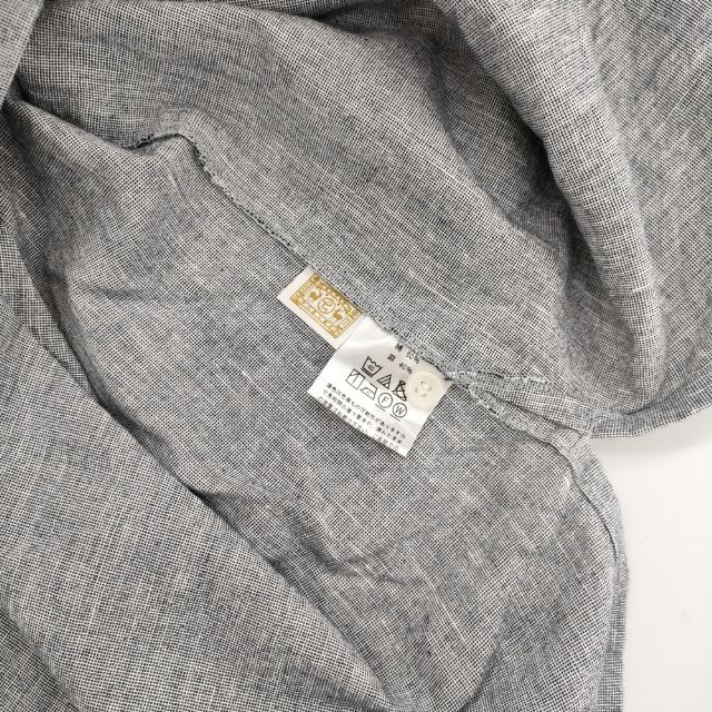 SINME S23SS-13 サイズM コットンリネン Uネックワンピース ワンピース