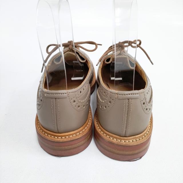 Tricker’s/Paul Smith ポールスミス別注 バートン BOURTON ウイングチップ サイズ6 1/2 919351 シューズ・靴 グレージュ メンズ トリッカーズ/ポール・スミス【中古】5-1225G◎