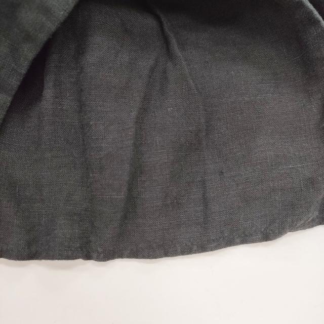 nest Robe リネンセーラーカラーワンピース 01221-1136 ワンピース ブラック レディース ネストローブ【中古】6-0326M◎