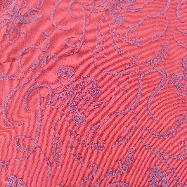 sulvam 刺繍パンツ 定価59400円 MT-P12-300  パンツ レッド メンズ サルバム【中古】5-0108G∞_3