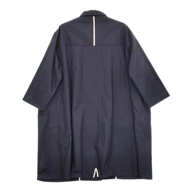sirone ダブルボタン オーバーサイズコート コットンナイロン サイズS