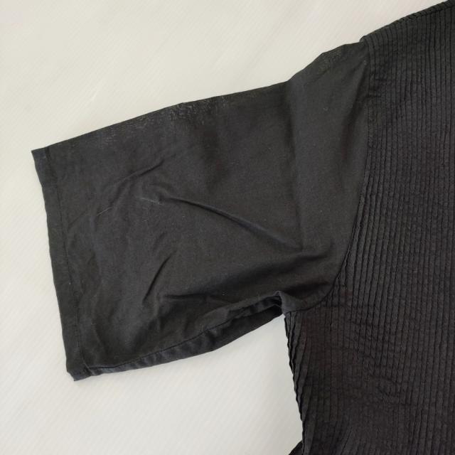 maison de SOIL ピンタック インド製 ワンピース ブラック レディース