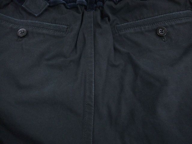 Sacai FABRIC COMBO CROPPED PANTS 20-02220M サイズ2 パンツ ブラック