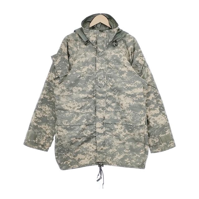 US.ARMY 米軍実物 ECWCS GEN2 ACU GORE-TEX PARKA MEDIUM-LONG デジタルカモ VALLEY APPAREL LLC.製 マウンテンパーカー カーキ メンズ ユーエスアーミー/アメリカ軍【中古】5-0308M∞