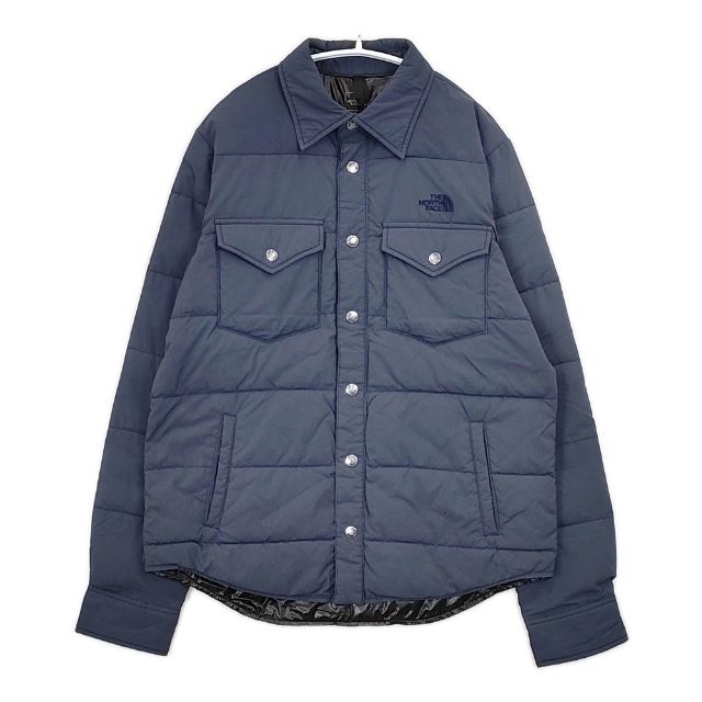 THE NORTH FACE Stuffed Shirt スタッフドシャツ NY81504 中綿 ジャケット ネイビー メンズ ザノースフェイス【中古】5-1115T∞