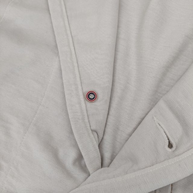 45R/45rpm でこぼこ天竺の908チロリアンカーディガン 定価39600円