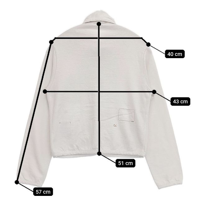 45R/45rpm でこぼこ天竺の908チロリアンカーディガン 定価39600円