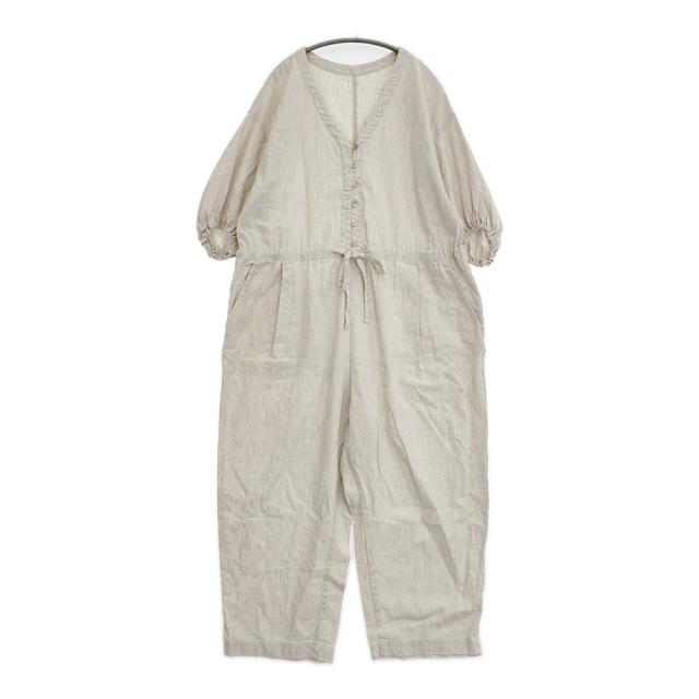 UpcycleLino バルーンスリーブサロペット nest Robe UpcycleLino バルーンスリーブサロペット nest Robe nest Robe