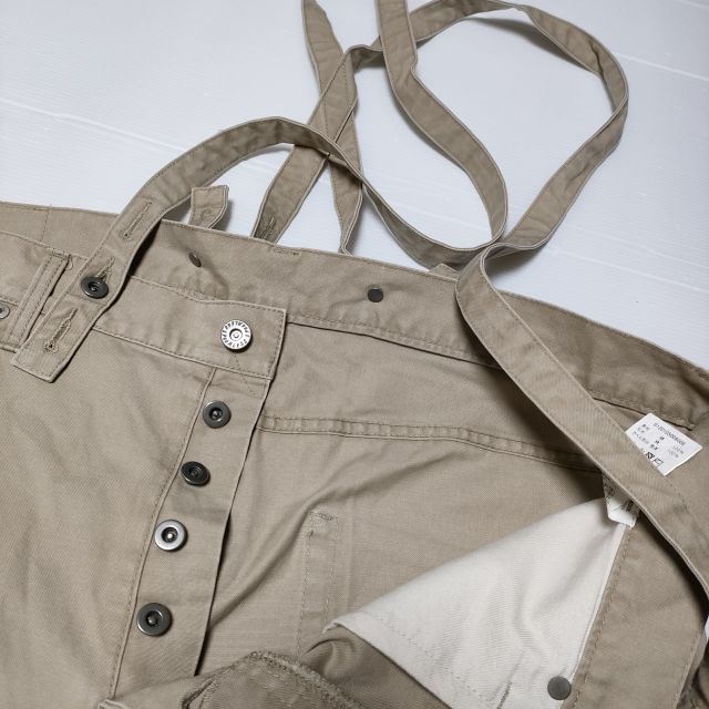 VISVIM FLUXUS 15 CHINO F.I.L. EXCLUSIVE サスペンダー