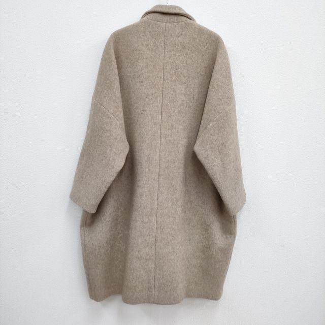 ARGUE ALPACA WOOL BOXY COAT ウールアルパカ オーバーサイズコート  