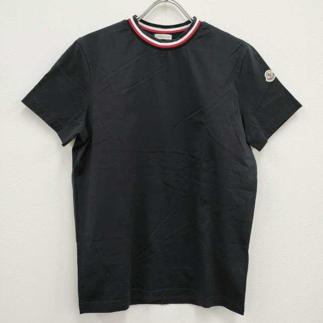 MONCLER MAGLIA T-SHIRT D10918028300 8390Y S 半袖Ｔシャツ カットソー ネイビー レディース モンクレール【中古】4-0428S♪