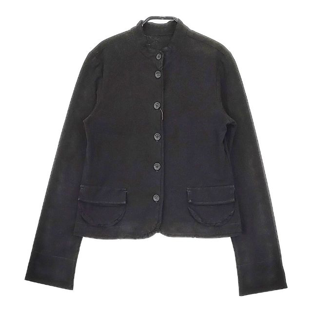 mon sakata コットン ジャケット ブラック レディース モンサカタ【中古】5-0118M∞の通販は