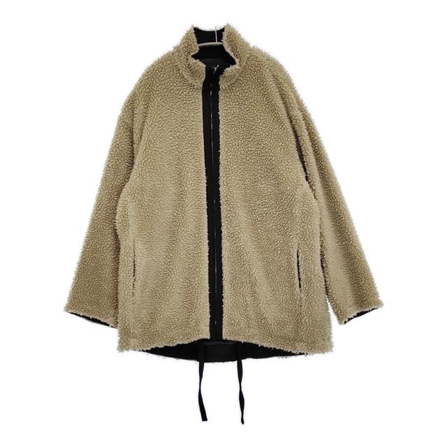 stein WOOL BOA ZIP LONG JACKET ST.418 サイズS ボアブルゾン ジャケット ベージュ メンズ シュタイン【中古】6-0328T♪