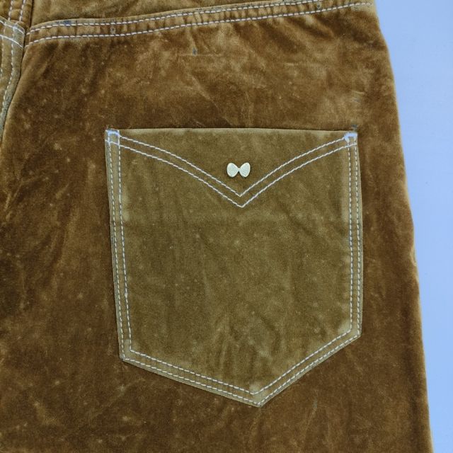 mina perhonen fete テーパードパンツ DN4566 フロッキー パンツ 2023-24aw キャメル レディース ミナペルホネン【中古】5-1116T∞_5