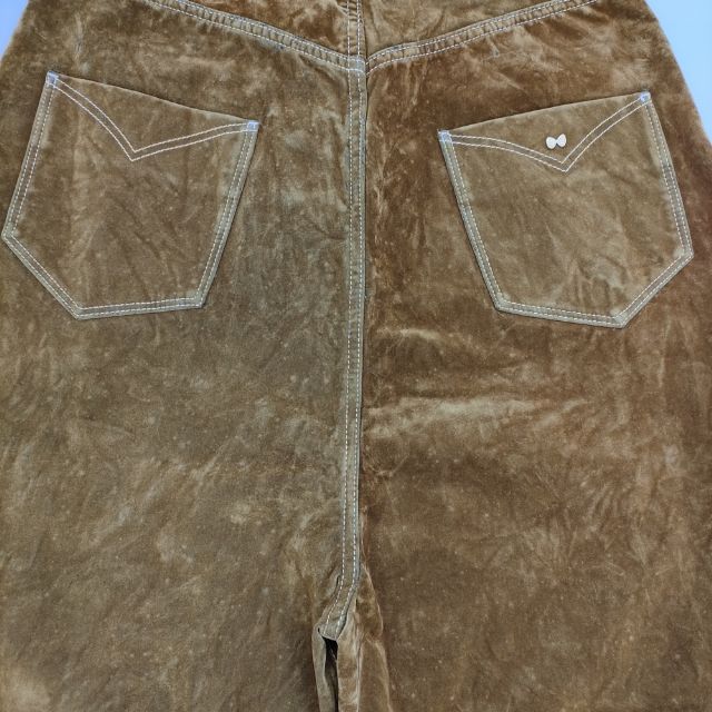 mina perhonen fete テーパードパンツ DN4566 フロッキー パンツ 2023-24aw キャメル レディース ミナペルホネン【中古】5-1116T∞_6