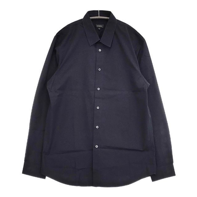 JIL SANDER JSML740226 イタリア製 コットン 長袖シャツ 2017AW ネイビー メンズ ジルサンダー【中古】5-1025M∞