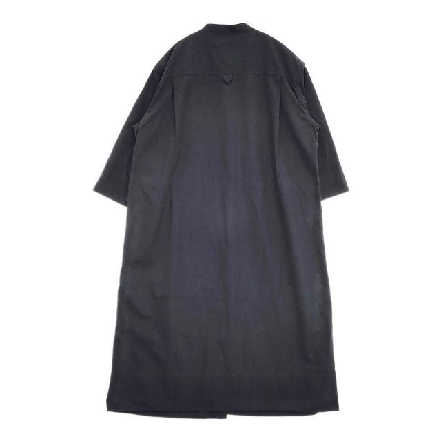 MHL. 595-5158500 COTTON CUPRA PLAINWEAVE ワンピース 25SS ネイビー レディース エムエイチエル【中古】6-0304M∞