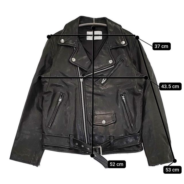 beautiful people UNITED ARROWS 別注 ラムレザー 150 ダブル  