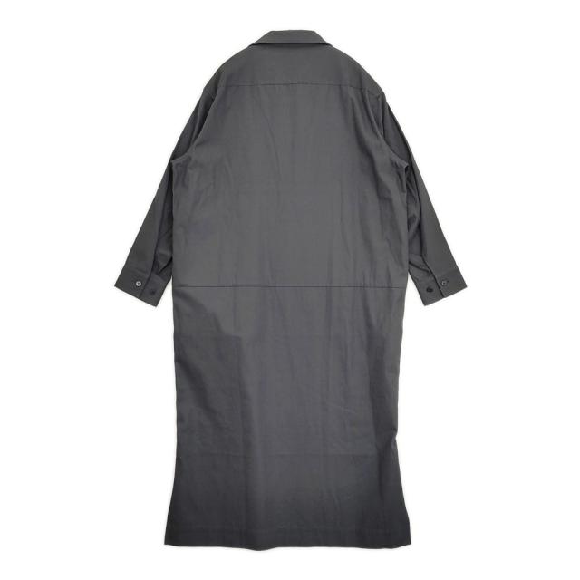 YLEVE COTTON LINEN HIGH TWIST GABARDINE OP 168-3255022 サイズ1 ワンピース Dネイビー 濃紺 レディース イレーヴ【中古】6-0215M♪_1