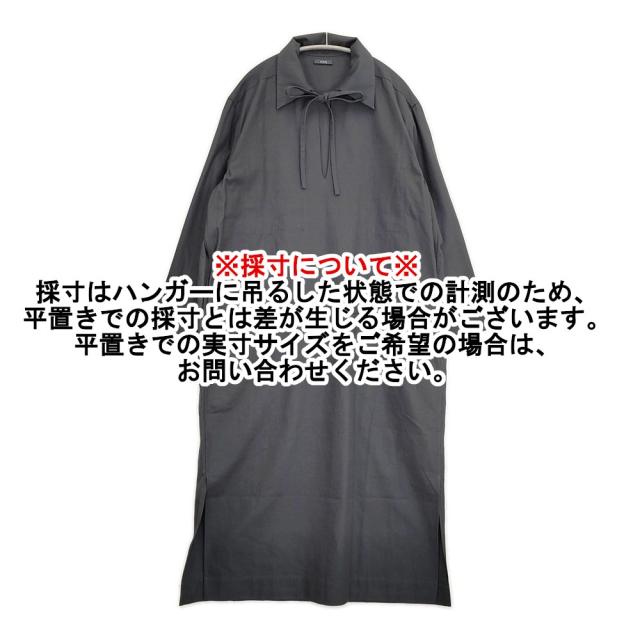 YLEVE COTTON LINEN HIGH TWIST GABARDINE OP 168-3255022 サイズ1 ワンピース Dネイビー 濃紺 レディース イレーヴ【中古】6-0215M♪_6