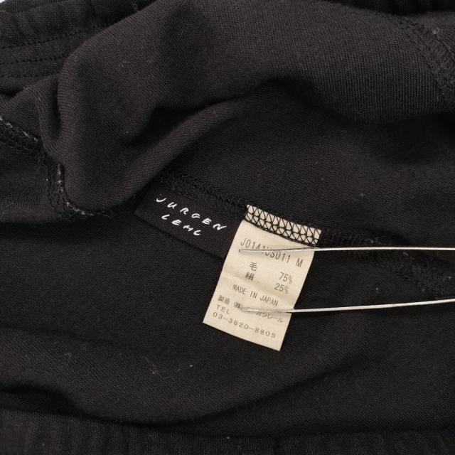 JURGEN LEHL J0141US011 シルクウールスムース ロングスカート 定価52800円 日本製 サイズM ロングスカート 24SS ブラック レディース ヨーガンレール【中古】6-0525G△_2