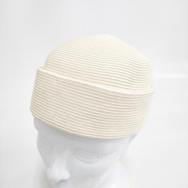 PHINGERIN 新品 POGO CAP 定価26400円 PD-241-HA-031 サイズM 帽子 ハット オフホワイト メンズ フィンガリン【中古】5-0726S◎