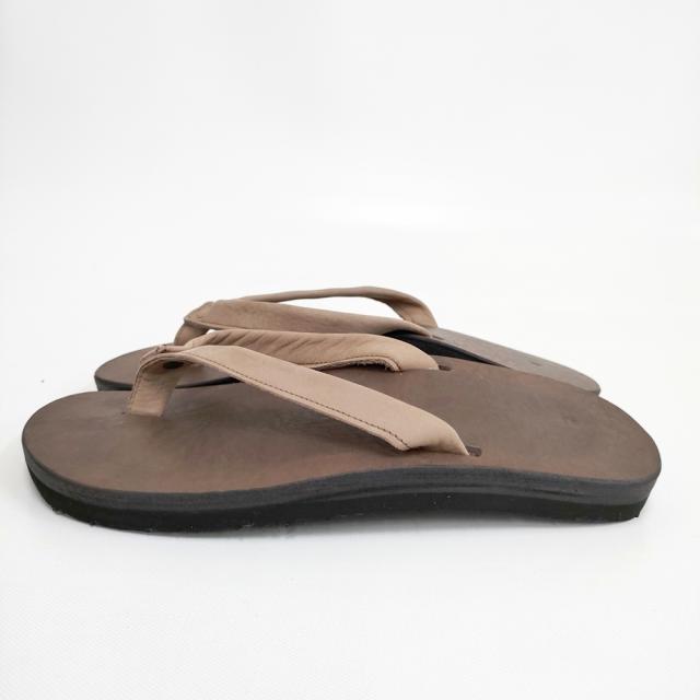nakamura Z-01 LEATHER SANDAL サイズ8 サンダル ブラウン