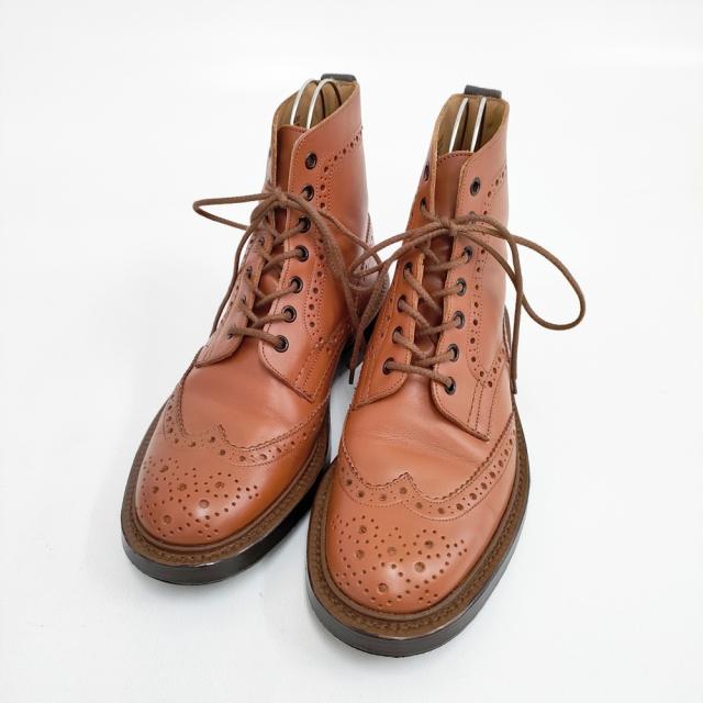 断捨離特別価格　トリッカーズ カントリーブーツ　(ダークブラウン　UK6.5)) 断捨離特別価格 トリッカーズ カントリーブーツ (ダークブラウン UK6.5