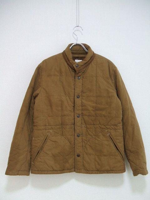 45R/45rpm コットンキルティングの908ライナーブルゾン 定価64900円 ブルゾン ブラウン レディース フォーティーファイブアールピーエム【中古】2-0214A▲