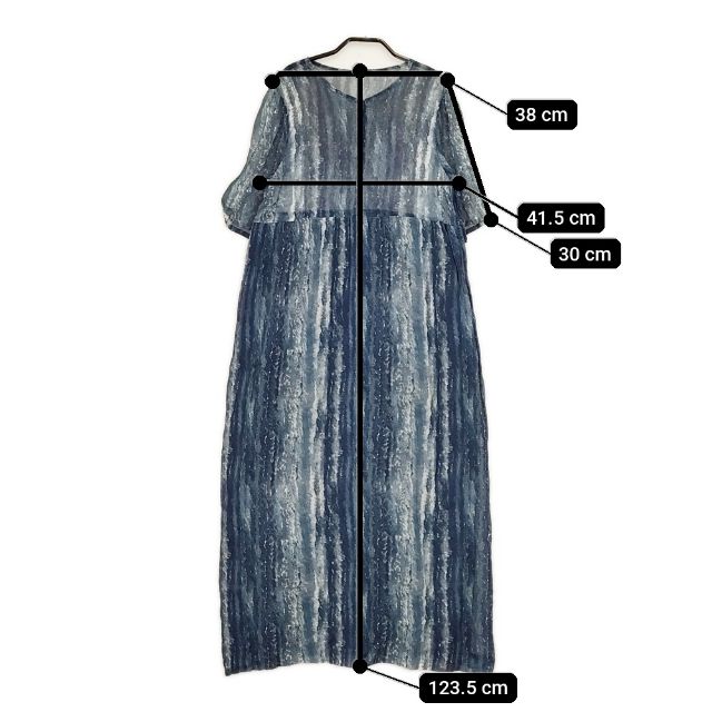 humoresque シルクドレス silk dress GS2102 半袖 ワンピース ネイビー  