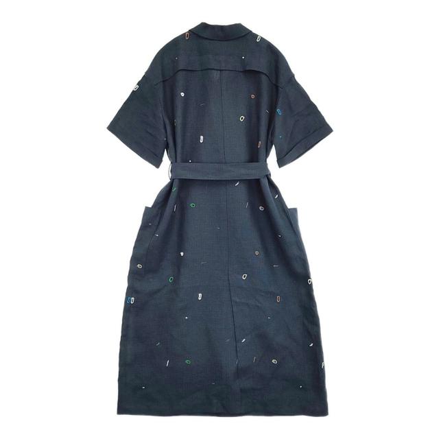 mina perhonen sunny hole リネン コート ワンピースコート abs3971