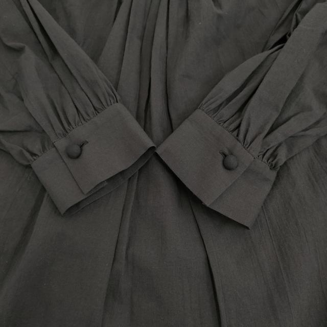 the last flower 単調な空間 Hand smocking bloues 定価53900円 ブラウス シャツ 25AW ブラック レディース ザラストフラワー【中古】5-1014M♪ the last flower 単調な空間 Hand smocking bloues ブラウス シャツ