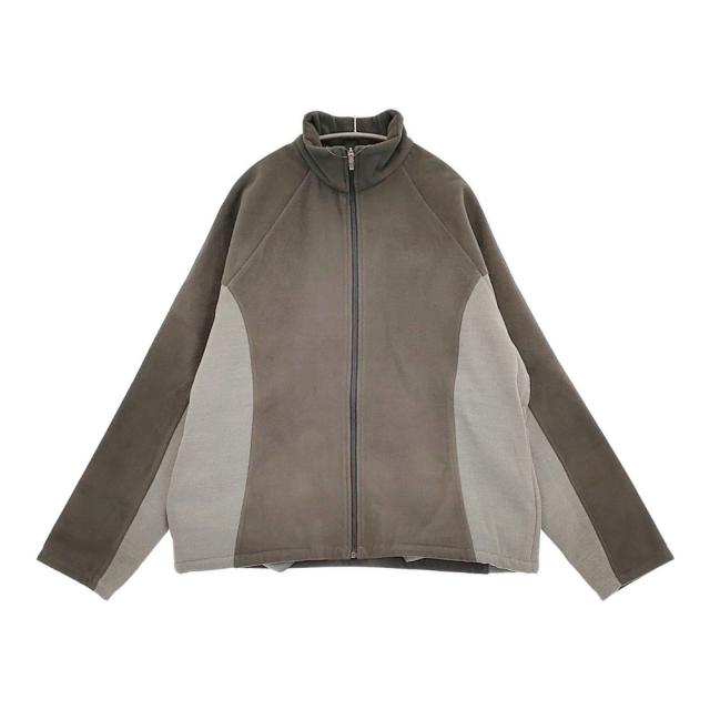 sturla 新品 PANELLED ZIP UP FUZZY TWO FACED サイズXL STSP24003-002 ブルゾン ジャケット グレー メンズ スターラ【中古】6-0112T♪