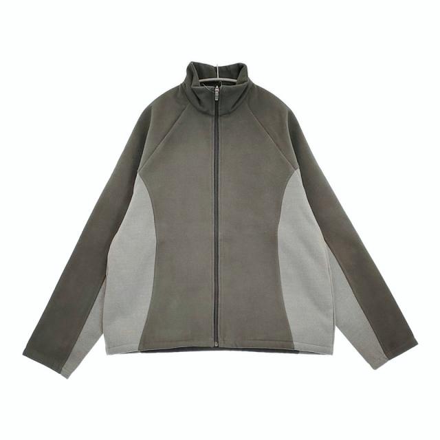 sturla 新品 PANELLED ZIP UP FUZZY TWO FACED サイズL STSP24003-002 ブルゾン ジャケット グレー メンズ スターラ【中古】6-0112T♪