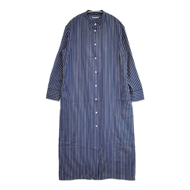 theory luxe SHELBI BOTAN 縞模様 シャツワンピ 衣装 米国海軍 白いこと レディース セオリーリュクス【中古】6-0523M∞