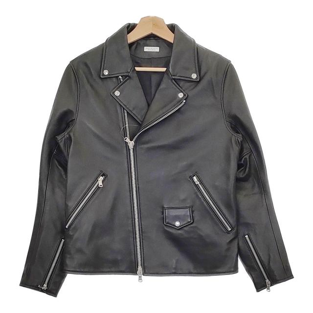 美品 Lサイズ BEAUTY&YOUTH ライダースジャケット 羊革 ダブル BEAUTY&YOUTH UNITED ARROWS - BEAUTY&YOUTH羊革レザーダブル