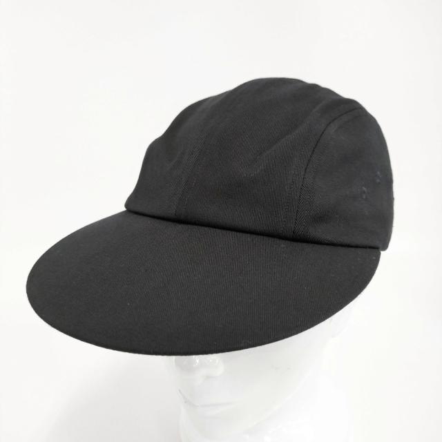 NICENESS HEADON Fishing Cap Chino サイズM NN-3602H15 定価25300円 帽子 キャップ 25SS ブラック メンズ ナイスネス【中古】5-0916G♪