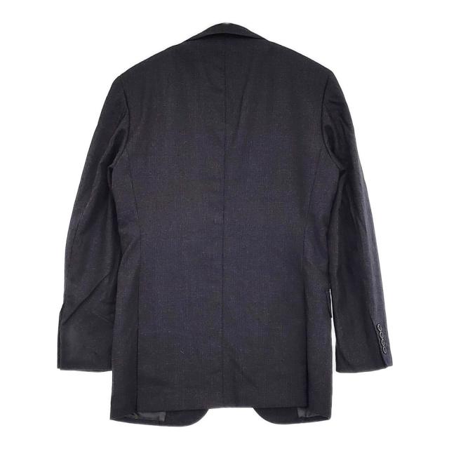 BEAMS F 3B テーラードジャケット パンツ グレンチェック ウール スーツ セットアップ ネイビー メンズ ビームスエフ【中古】6-0126T♪_1
