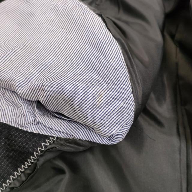 BEAMS F 3B テーラードジャケット パンツ グレンチェック ウール スーツ セットアップ ネイビー メンズ ビームスエフ【中古】6-0126T♪_6