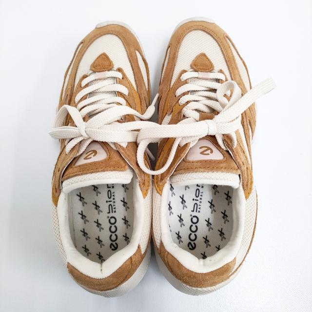 ecco ECCO biom c-trail women 24cm 80347361422 スニーカー 25AW ブラウン ベージュ レディース エコー【中古】6-0109G♪_4