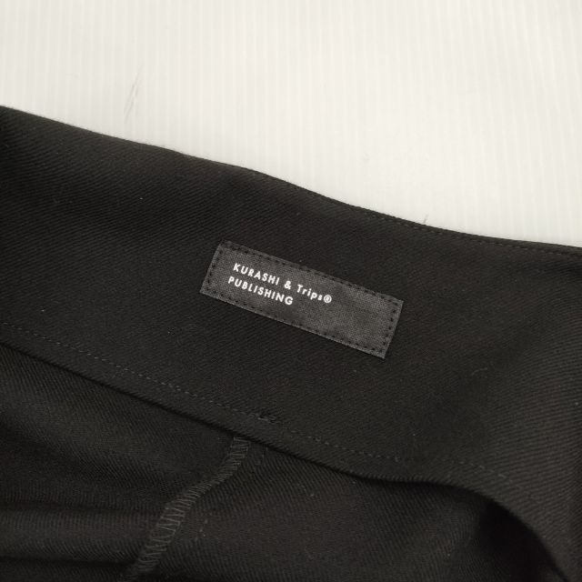 KURASHI&Trips サイドタックのサロペットスカート ワンピース ブラック レディース クラシアンドトリップス/北欧、暮らしの道具店【中古】6-0330M∞