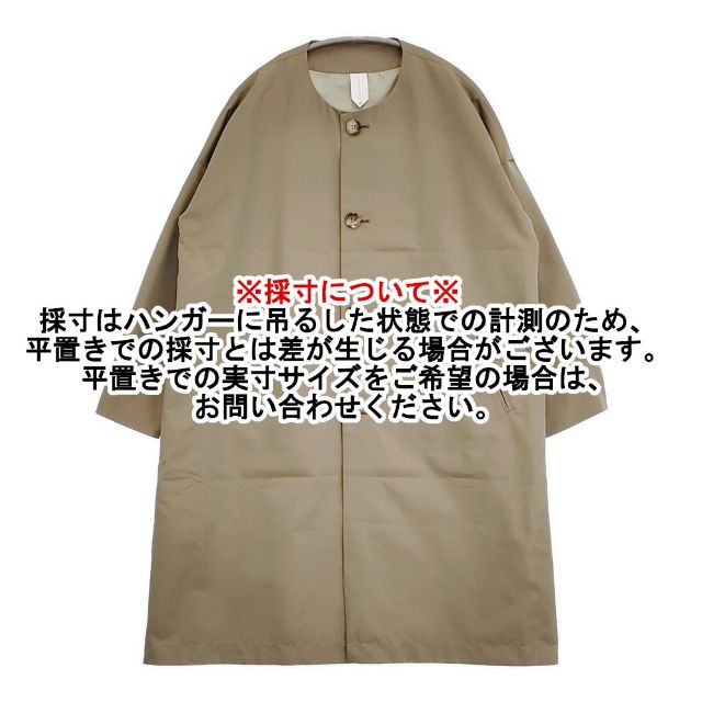 ironari aranciato別注 I-19114ARC 否色合い 桜厚地の外套 綿織物ポリエステル 厚地の外套 カーキ 玉虫色 レディース イロナリ【中古】6-0330M∞