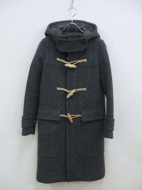 THE RERACS ウールコート フーディ サイズ40 ダッフルコート グレー レディース ザリラクス【中古】1-0124A♪の通販は