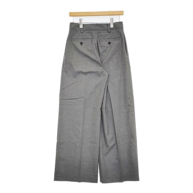 MARGARET HOWELL/FOX BROTHERS SUMMER WOOL パンツ 25SS グレー レディース マーガレットハウエル/フォックスブラザーズ【中古】5-0908M♪_1