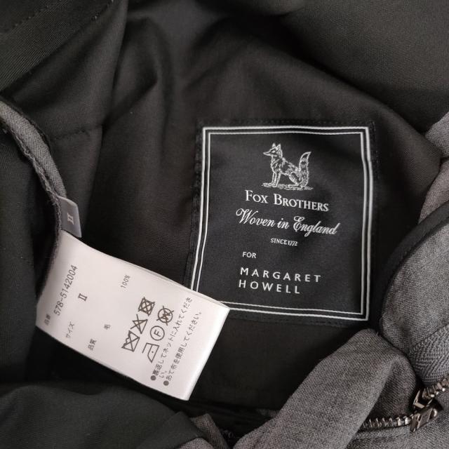 MARGARET HOWELL/FOX BROTHERS SUMMER WOOL パンツ 25SS グレー レディース マーガレットハウエル/フォックスブラザーズ【中古】5-0908M♪_2