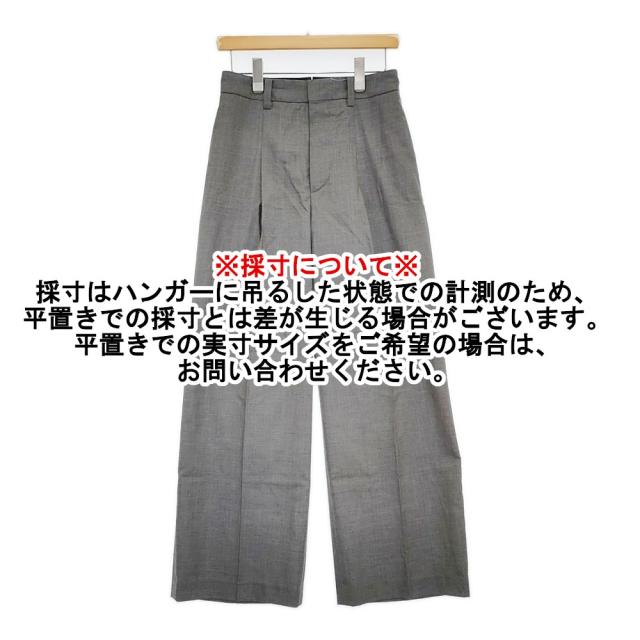 MARGARET HOWELL/FOX BROTHERS SUMMER WOOL パンツ 25SS グレー レディース マーガレットハウエル/フォックスブラザーズ【中古】5-0908M♪_5